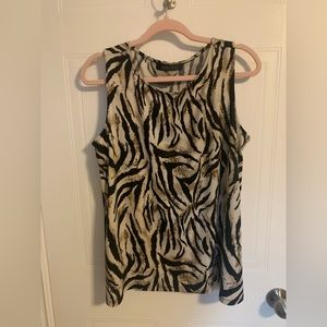 Kasper sleeveless blouse